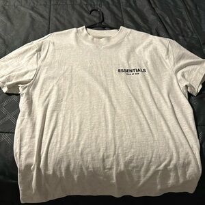 Essentials light oatmel shirt size XS